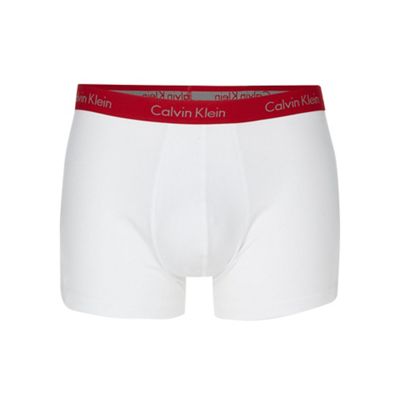 Calvin Klein White Pro Stretch trunk shorts